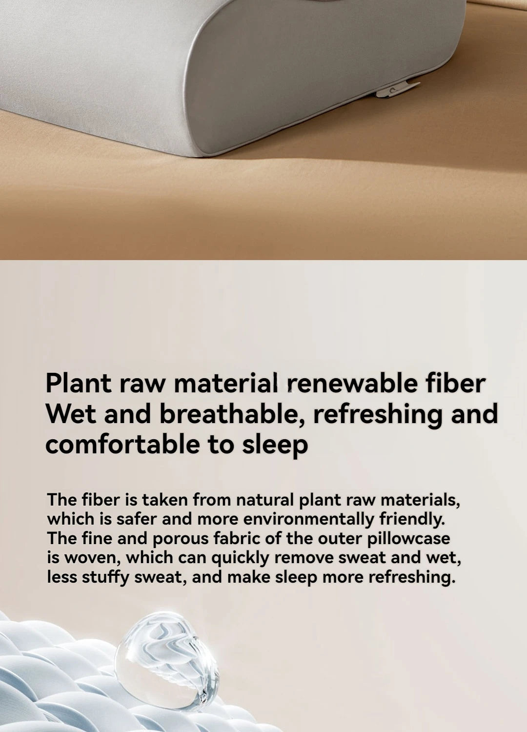 Mijia Memory Cotton Neck Pillow Pro Soft Breathable Antibacterial Strong Support 9cm 11cm High Low Curve Seamless Fit Ergora