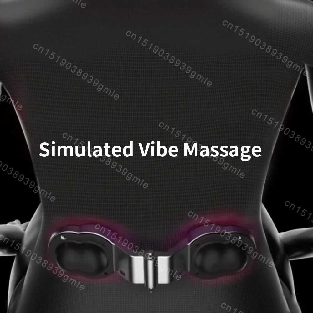 Electric Massage Waist Pad /chair Memory Foam Hot Compress Vibrate Relieve Soreness for Car Office Home Lumbar Support Pillow Ergora