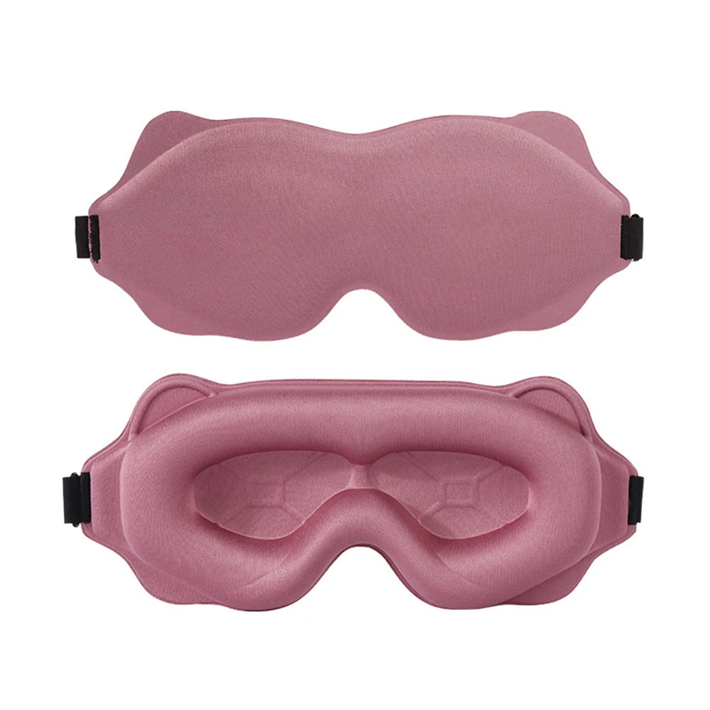 3D Sleeping Mask Block Out Light Soft Padded Sleep Mask For Eyes Slaapmasker Eye Shade Blindfold Sleeping Aid Face Mask Eyepatch Ergora