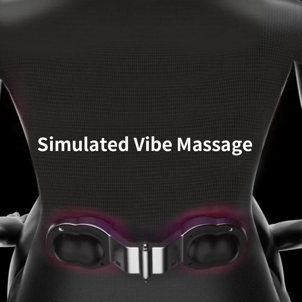 Electric Massage Waist Pad /chair Memory Foam Hot Compress Vibrate Relieve Soreness for Car Office Home Lumbar Support Pillow Ergora