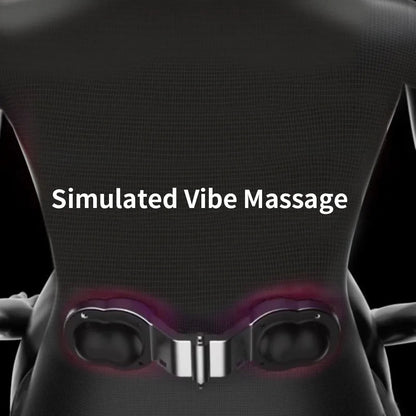 Electric Massage Waist Pad /chair Memory Foam Hot Compress Vibrate Relieve Soreness for Car Office Home Lumbar Support Pillow Ergora