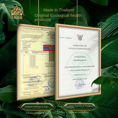 TAIHI Thailand Latex Pillow For Neck Pain Protect Vertebrae Health Care Orthopedic Massage Pillows For Sleeping For Bedroom Ergora