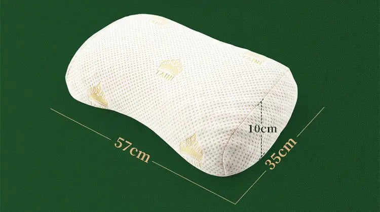 TAIHI Thailand Latex Pillow For Neck Pain Protect Vertebrae Health Care Orthopedic Massage Pillows For Sleeping For Bedroom Ergora