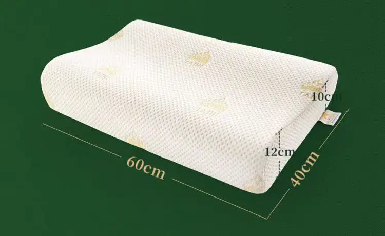 TAIHI Thailand Latex Pillow For Neck Pain Protect Vertebrae Health Care Orthopedic Massage Pillows For Sleeping For Bedroom Ergora