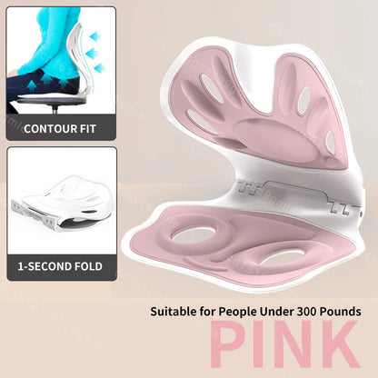 Electric Massage Waist Pad /chair Memory Foam Hot Compress Vibrate Relieve Soreness for Car Office Home Lumbar Support Pillow Ergora