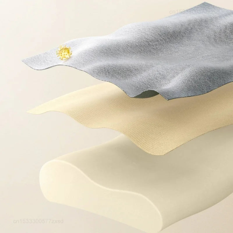 Mijia Memory Cotton Neck Pillow Pro Soft Breathable Antibacterial Strong Support 9cm 11cm High Low Curve Seamless Fit Ergora