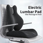 Electric Massage Waist Pad /chair Memory Foam Hot Compress Vibrate Relieve Soreness for Car Office Home Lumbar Support Pillow Ergora