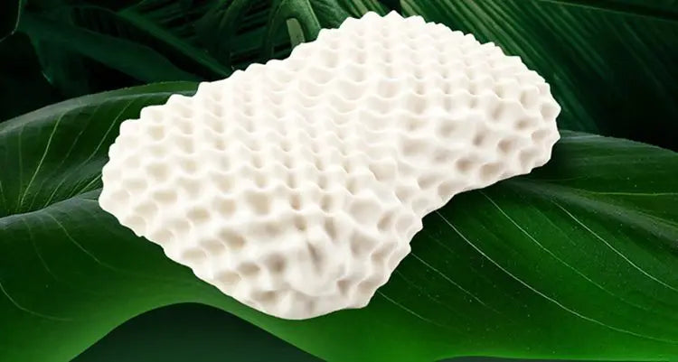 TAIHI Thailand Latex Pillow For Neck Pain Protect Vertebrae Health Care Orthopedic Massage Pillows For Sleeping For Bedroom Ergora